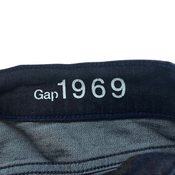 GAP Blue Size 8/29 Skinny Mid-Rise Denim Jeans - Picture 12 of 13